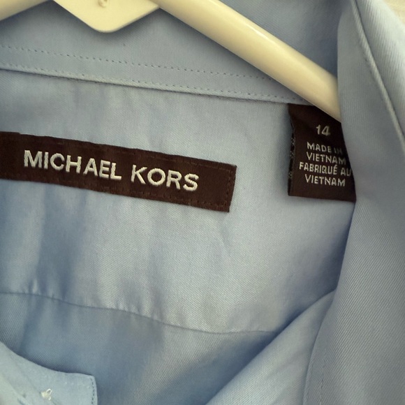 Michael Kors boys classic button down shirt, lot of 2, size 14 - Picture 3 of 8